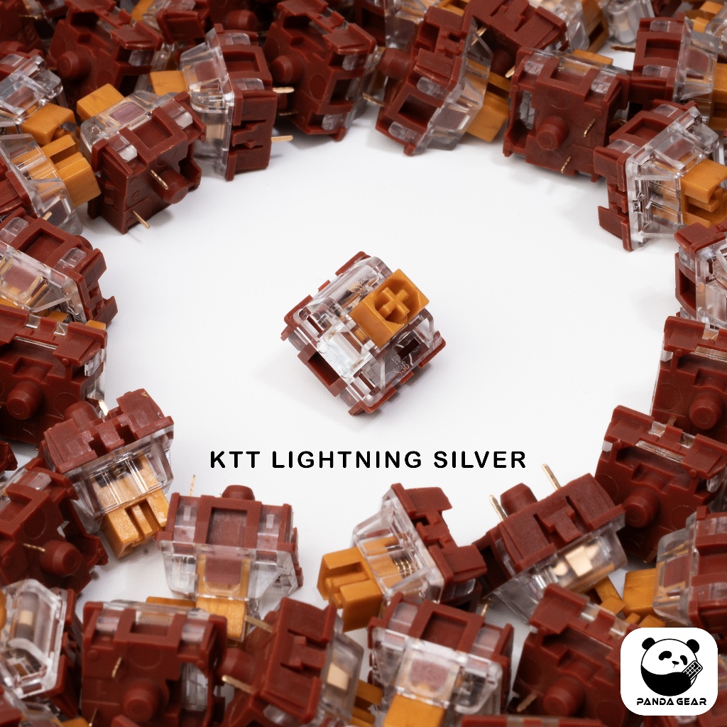 Switch KTT Lightning linear 50g prelubed công tắc bàn phím cơ KTT Lightning