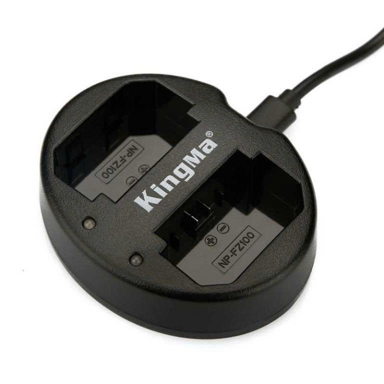 Sạc Pin Đôi KingMa NP-FZ100 Type C 2025 - Mới