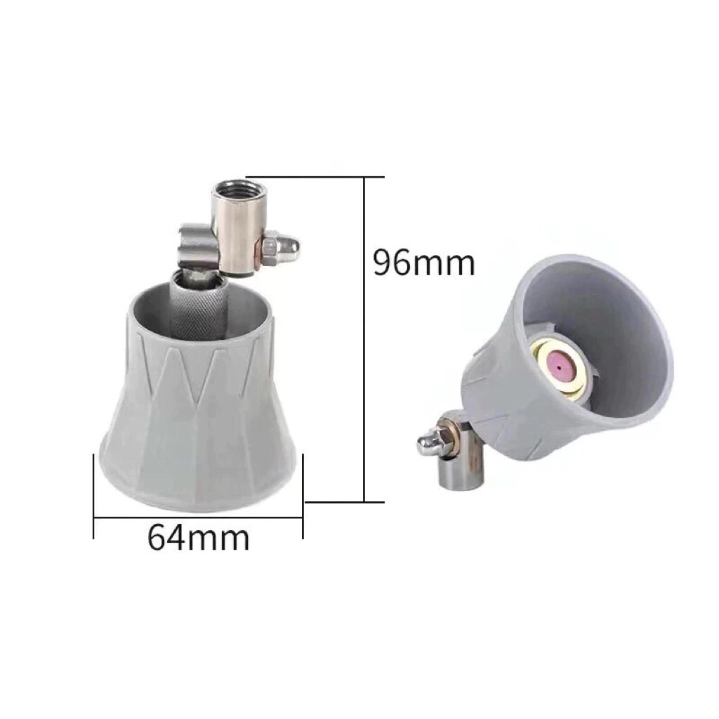 Béc Loa Sứ Xoay 360 độ Béc Phun Thuốcc. Chân Ren Trong 13.8mm Phun Tưới Cây, Tưới Lan