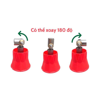Béc Loa Sứ Xoay 360 độ Béc Phun Thuốcc. Chân Ren Trong 13.8mm Phun Tưới Cây, Tưới Lan
