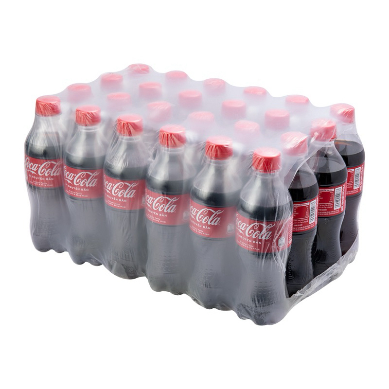 Nước ngọt CoCa chai 390 ml thùng 24 chai - Nước ngọt có ga Coca vị nguyên bản
