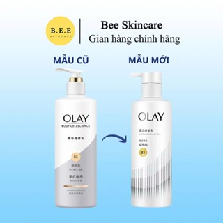 Dưỡng Thể Olay B3 Vitamin C Optic Bản Cải Tiến, Dưỡng Ẩm, Trắng Da, Mờ Thâm, Bee Skincare