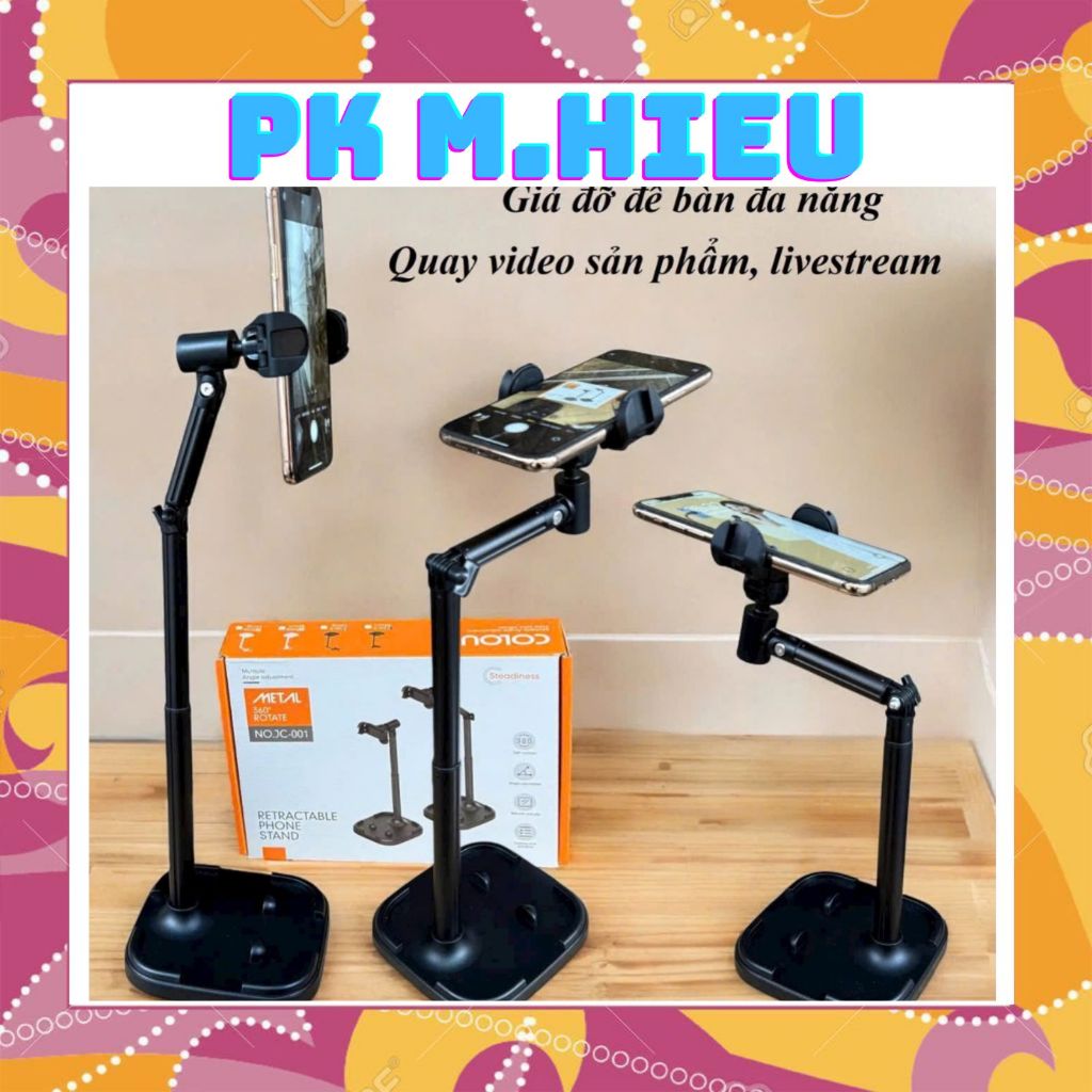 Giá đỡ điện thoại JC001 giá đỡ cây treo trên sàn để xem phim quay hình video chụp ảnh livestream | BigBuy360 - bigbuy360.vn
