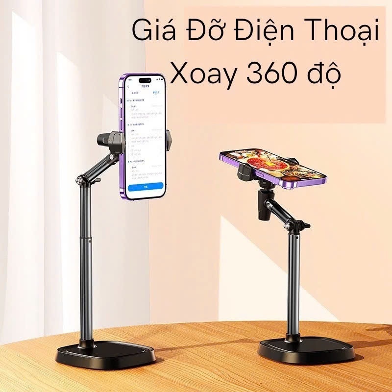 Giá đỡ điện thoại JC001 giá đỡ cây treo trên sàn để xem phim quay hình video chụp ảnh livestream | BigBuy360 - bigbuy360.vn