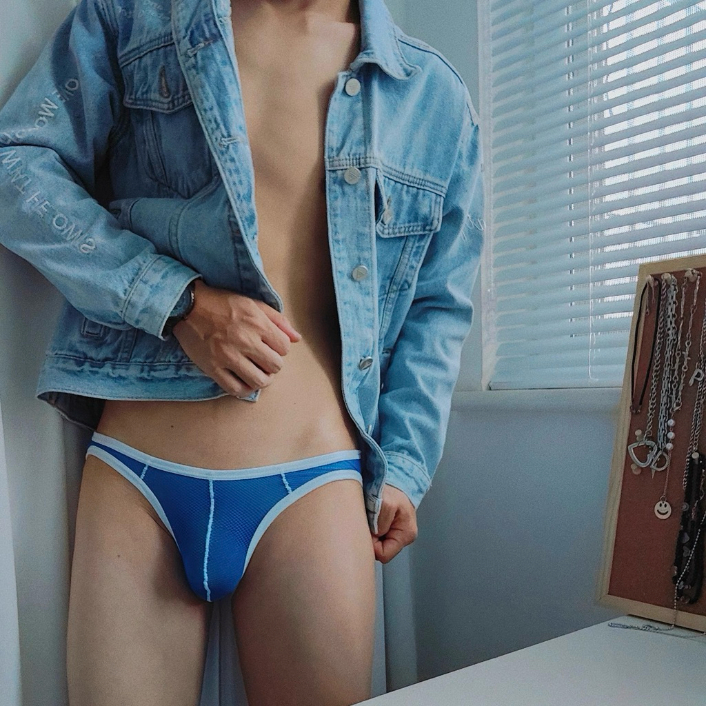 Quần Lót Nam Tam Giác Bản Nhỏ GTOPX MAN Thun Lưới Thoáng Mát