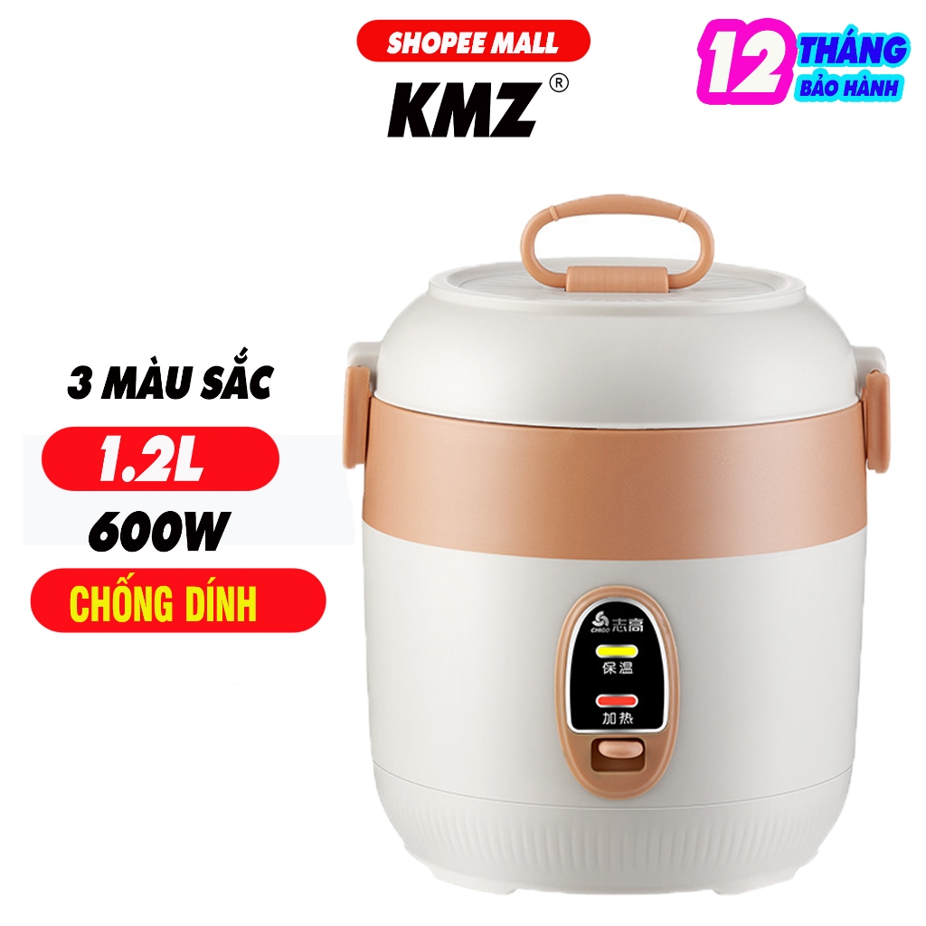 [BẢO HÀNH 1 NĂM] Nồi Cơm Điện Mini Chống Dính KMZ/CHIGO C889 1.2L MẪU 2025