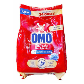 Bột giặt omo hương thơm mát 1,15kg