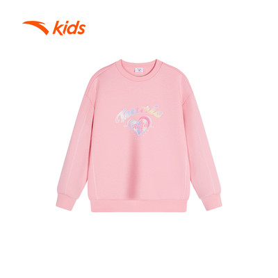 ANTA KIDS Áo Sweater Dài Tay Bé Gái Life Culture Little Kids 4-7 Years Knitted Pullover 3624C9610