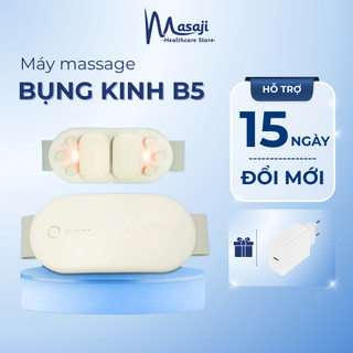  Máy massage bụng B5 Pro chườm ấm massage rung giảm đau bụng kinh hỗ trợ thư giãn vùng bụng Masaji 
