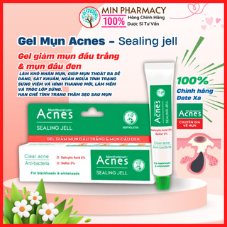  MẪU MỚI Gel ACNES Sealing Jell 18g Giảm mụn đầu đen và đầu trắng - Minpharmacy 