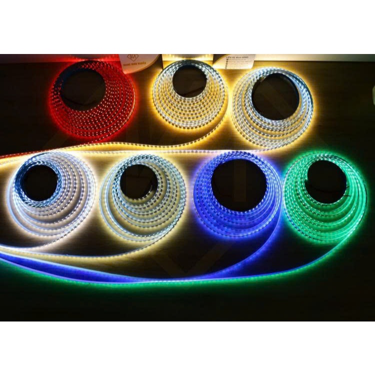 LED Dây 12V 5m, Đèn LED Dây 9 Màu Cực Đẹp, Đèn LED Dây 12V – 5 Mét Cuộn – 120 Bóng/M, 9 Màu.