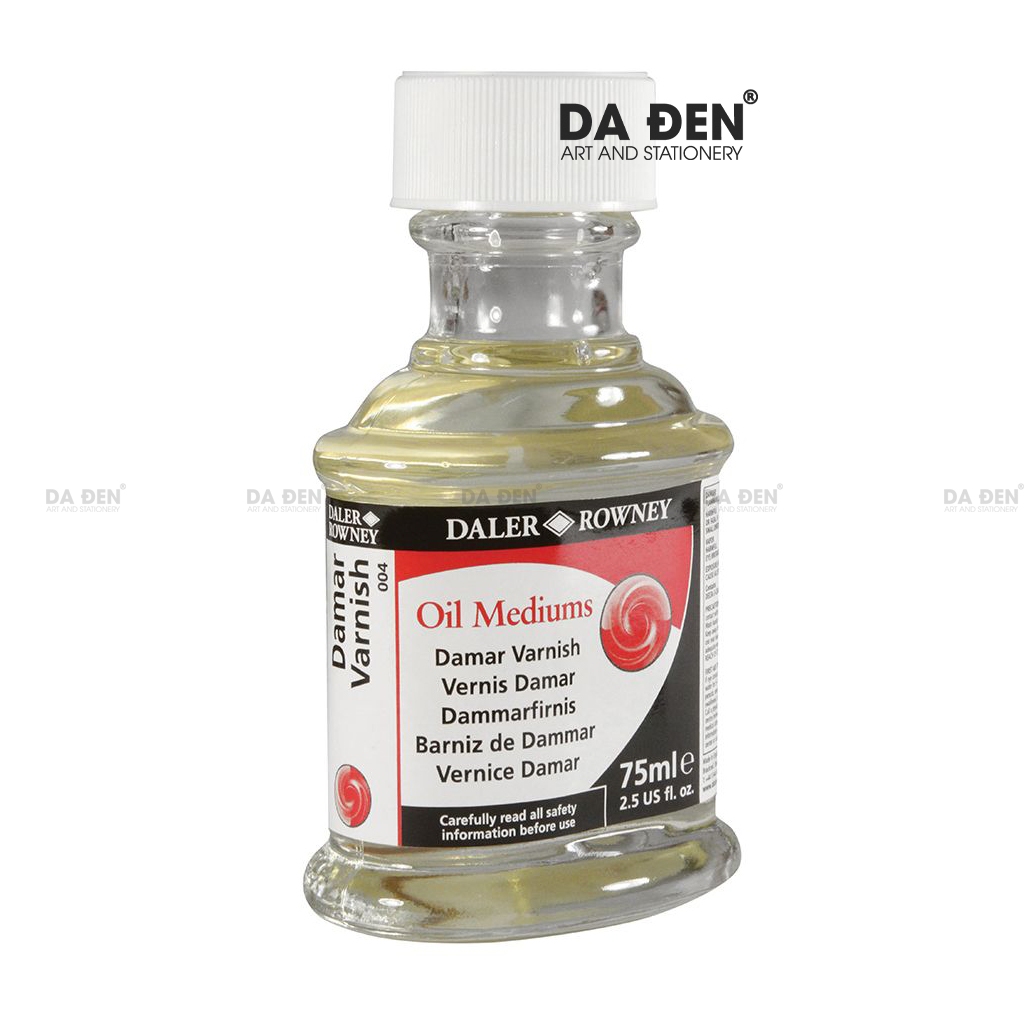 [DA ĐEN - QUẬN 3] Varnish Phủ Bóng Nhẹ Daler Rowney Georgian Oil Damar 75ml