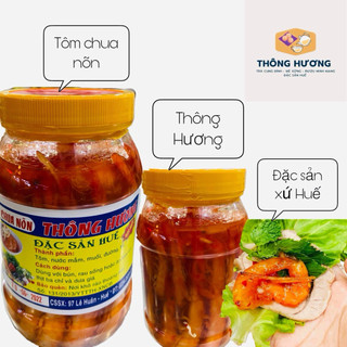 tôm chua huế thông hương