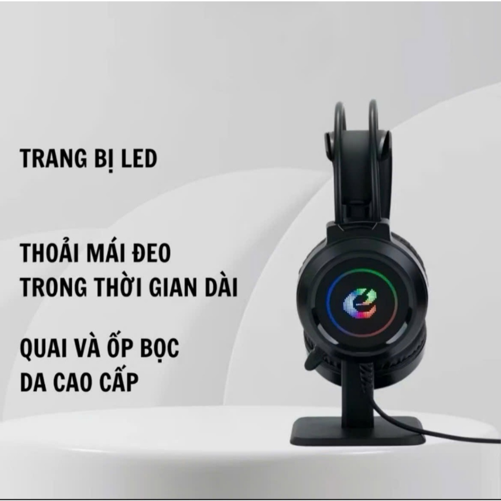 Tai Nghe Gaming BAK H5 Có Micro Đàm Thoại Dây USB Âm Thanh 7.1 LED RGB Bass Căng  BAK03 | BigBuy360 - bigbuy360.vn