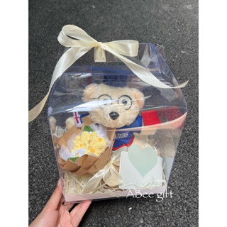   HOẢ TỐC HÀ NỘI  Box quà tặng tốt nghiệp kèm hoa kèm nháy thiệp gấu bông TN quà tặng bạn 