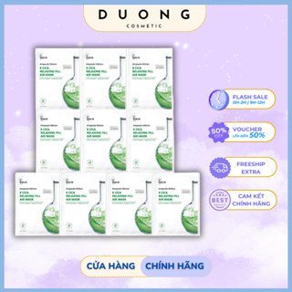  Combo 10 Mặt Nạ XANH LÁ Siêu Tinh Chất Phục Hồi DR WonJin Ampoule 8 CICA Relaxing Fill 27g  KHÔNG HỘP  