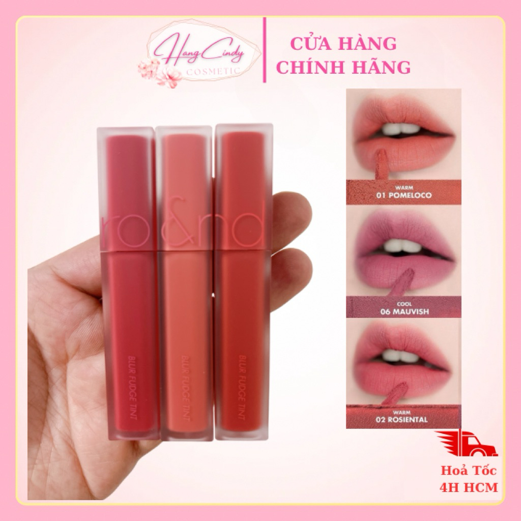 Romand Son Kem Blur 06 Hồng Lạnh Trầm CHÍNH HÃNG