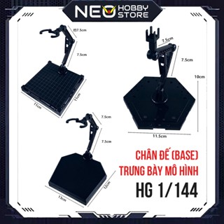 [SẲN HÀNG] Đế trưng bày đồ chơi mô hình Gundam Action Base 1/144 (HG, RG, SD) - Neo Hobby