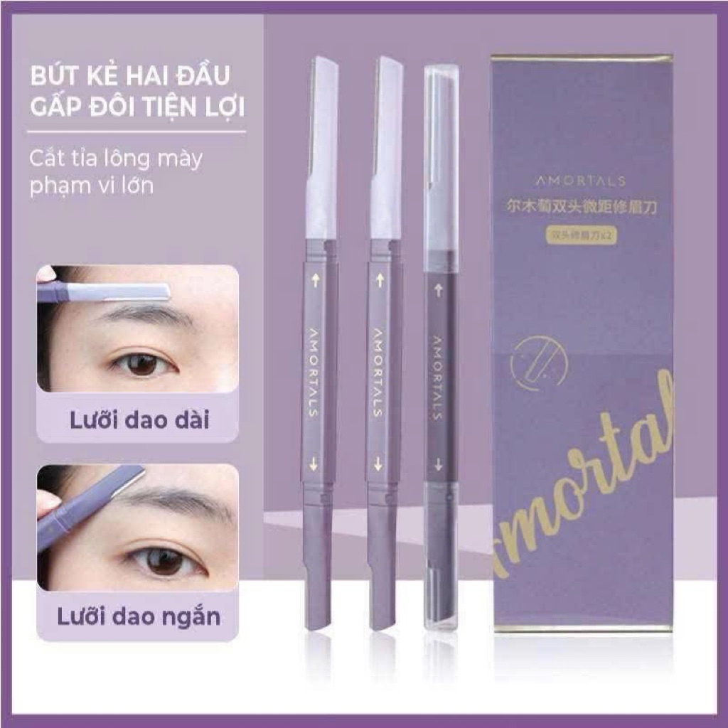Dao Cạo Chân Mày 2 Đầu Amortals
