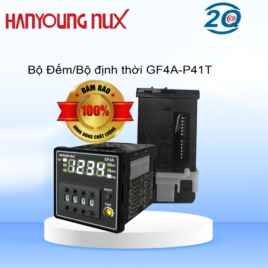 Bộ đếm / bộ định thời Phím cơ 4 số Hanyoung GF4A-P41T