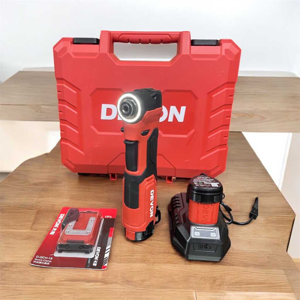 Máy bắn vít góc DEVON 12V 5771-Li-12 pin 12V-2ah cell samsung chính hãng