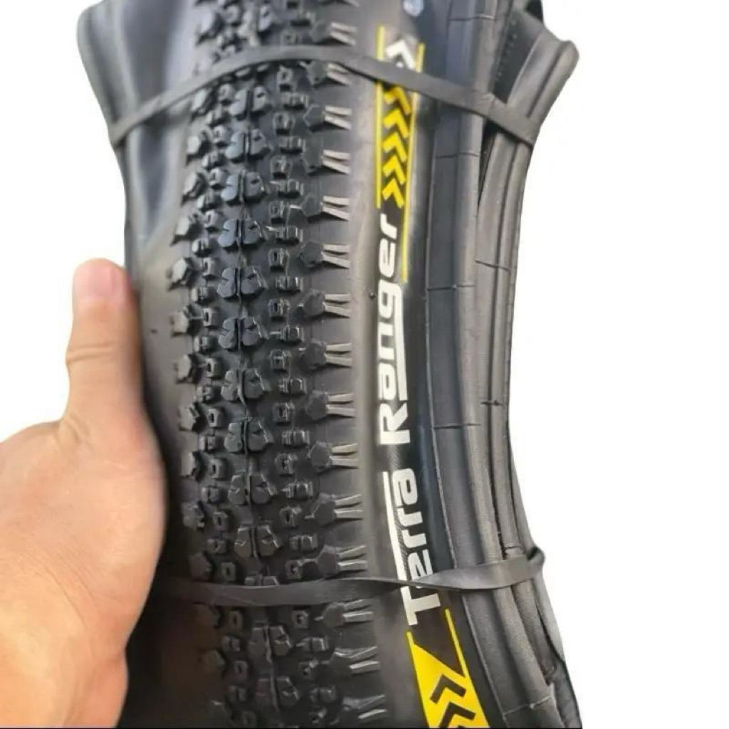 Vỏ/ Lốp Xe Đạp Gấp MTB Deli Tire Terra Ranger Skin Bicycle Tire, Kích Thướt 26x2.1 Inch, 30 TPI Flex