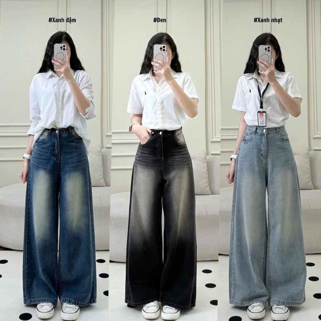 Quần Jeans Ống Suông 247Store nhiều màu tôn dáng form unisex nam nữ đi học đi làm | BigBuy360 - bigbuy360.vn