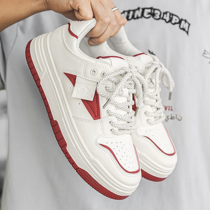 Giày thể thao sneaker nam nữ Enter Dragon De Monaco White Red 2026 ( Đi tăng lên 1 size so với size giày thông thường ) | BigBuy360 - bigbuy360.vn