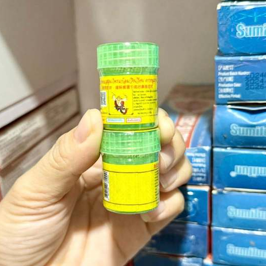 Hủ Ống Hít Mũi Thảo Dược Thông Mũi Hanuman Thái Lan 2g