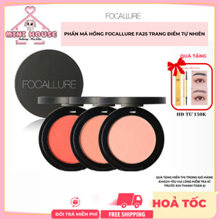  Phấn má hồng FOCALLURE FA25 trang điểm tự nhiên 11 màu tùy chọn 3.5g | Mini House 