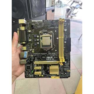 Combo main H61,B75,h81,h110 kèm CPU  i3,i5,G,đủ FE.