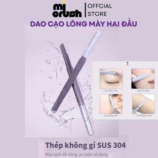   Combo 2 Dao Cạo   Cạo Lông Mày Hai Đầu   Mi CrushVN tỉa Lông Mày,Ria Mép,Lông MặT dễ dùng Bản Doup AMORTAL 
