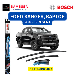 Bộ gạt mưa xe FORD RANGER Bosch Aerotwin Plus cao cấp đời xe từ 2016 - hiện nay