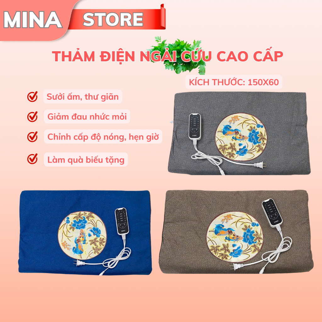 Thảm Ngải Cứu Thảo Dược | Đệm Ngải Cứu Đông Y | Giảm Đau Mỏi Vai Gáy Đau Lưng Tê Bì Chân Tay | Giúp Ngủ Ngon Giấc