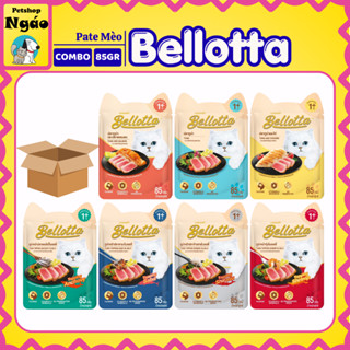 Combo Pate Bellotta 85g Cho Mèo – Mix Nhiều Vị – Tiết Kiệm Ăn Ngon Mỗi Ngày - BELLOTTA -