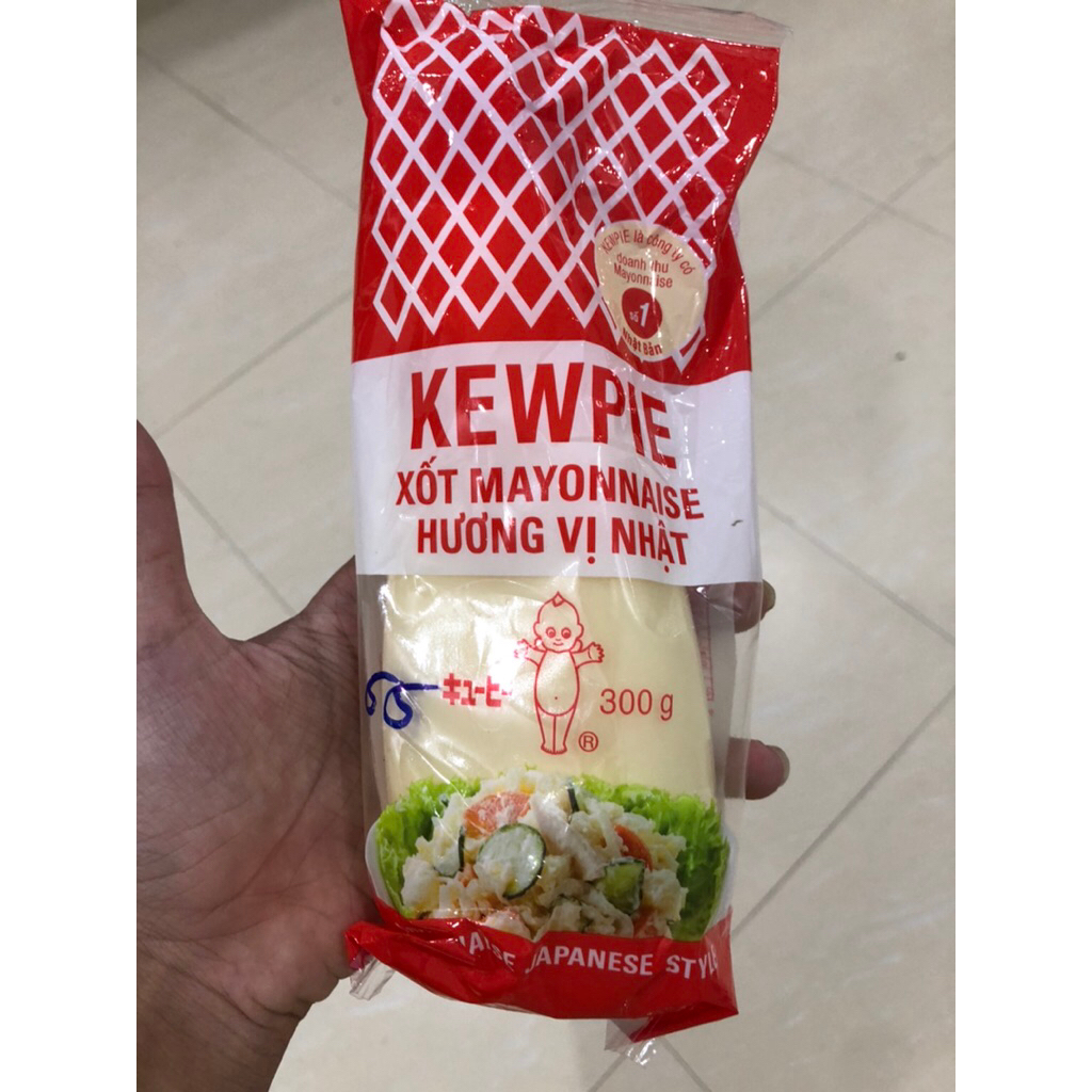 Xốt Mayonnaise Dịu Ngọt Kewpie XANH ĐỎ