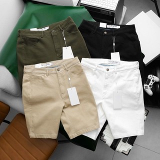  Short Kaki Jean LC bản đặc biệt Form slimfit Chất vải chính phẩm 98% cotton 2% spandex ống rộng không bó VNXK-SKL11 