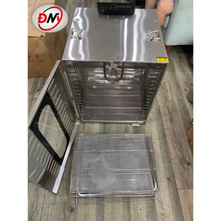 Máy Sấy Thực Phẩm Inox 16 Khay Dung Tích Lớn, Công Suất Lớn, Hàng Chính Hãng
