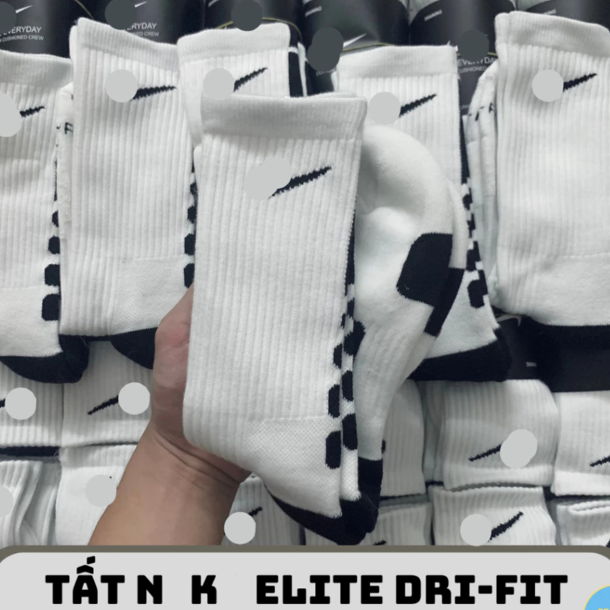 COMBO 5 Đôi Tất Vớ  Store Unisex Elite Cổ Cao  Dày Dặn Có Đệm Lót Xù Cao Cấp Cotton Mềm Mại, Dễ Chịu
