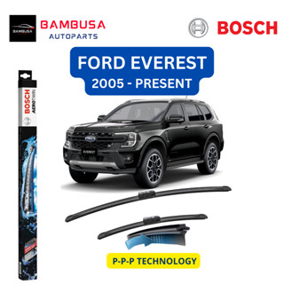  Bộ gạt mưa xe Ford Everest BOSCH AEROTWIN cao cấp đời xe từ 2005 - đến nay 