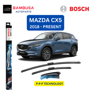  Bộ gạt mưa xe MAZDA CX5 Bosch Aerotwin cao cấp set A398S đời xe từ 2018 đến hiện nay 