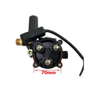 Bộ đầu bơm máy rửa xe mini kèm rơ le điện có chỉnh áp