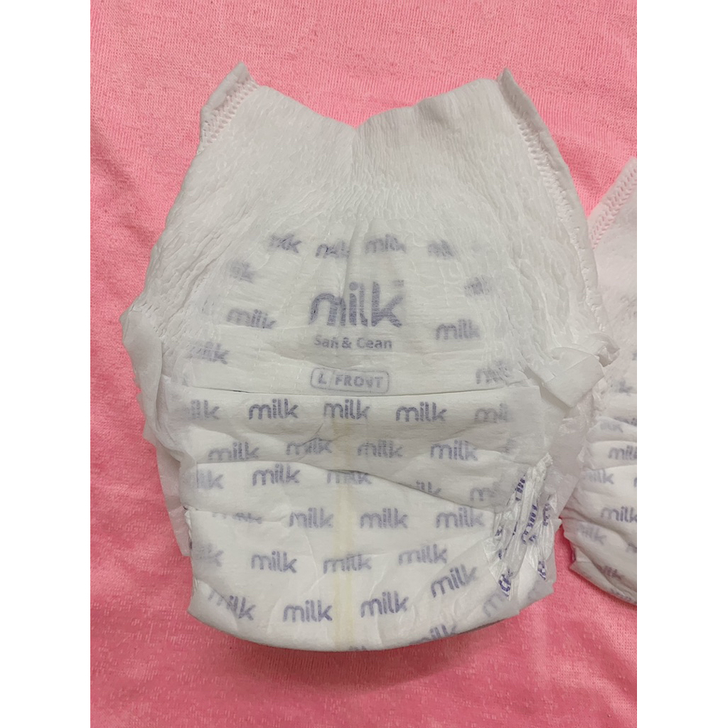 (TÁCH BỊCH) COMBO 5 MIẾNG TÃ BỈM QUẦN MILK BỈM THUẦN CHAY SIZE XL 15-20KG
