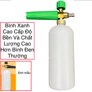 Bộ Súng Xanh Và Bình Phun Tạo Bọt Tuyết Xanh 1 Lít Cao Cấp