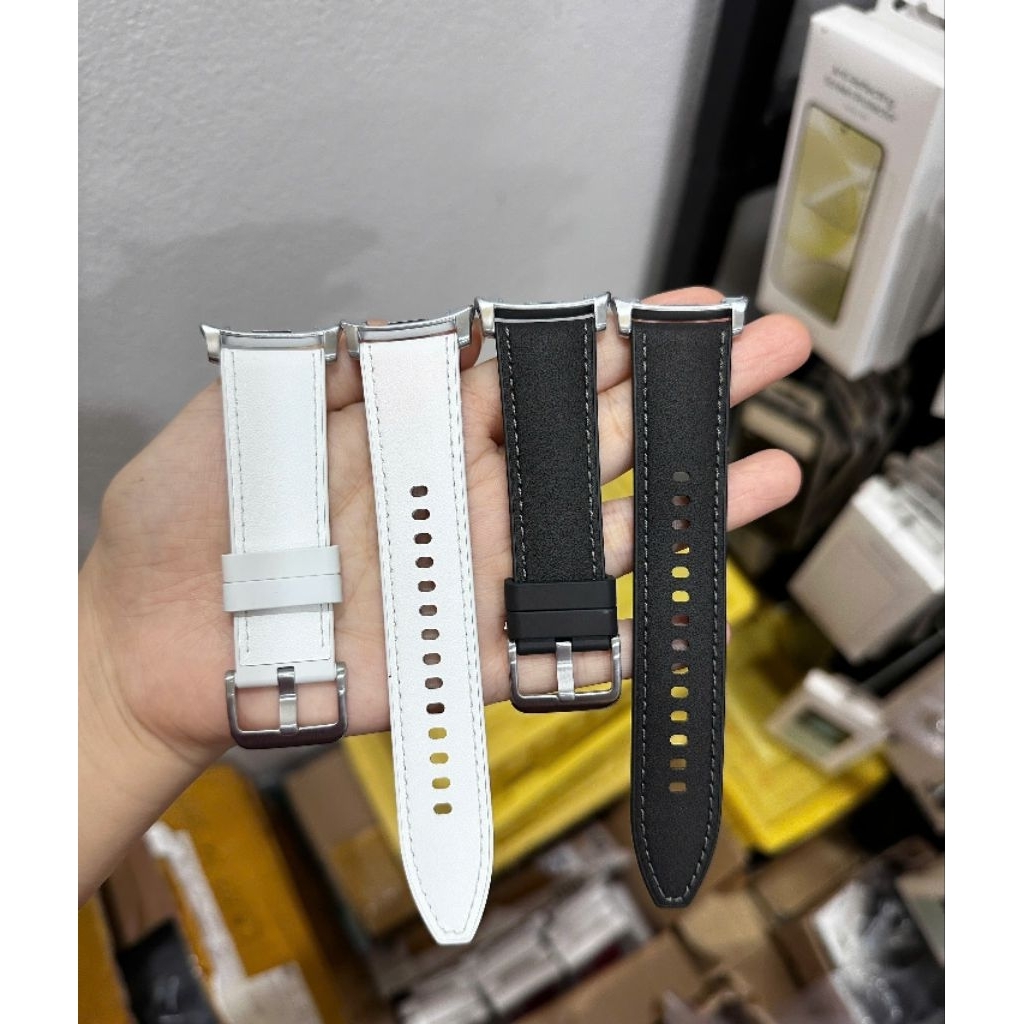 Dây Da Eco Hybrid Samsung Galaxy Watch 8, Watch 8 Classic.Hàng New Chính Hãng