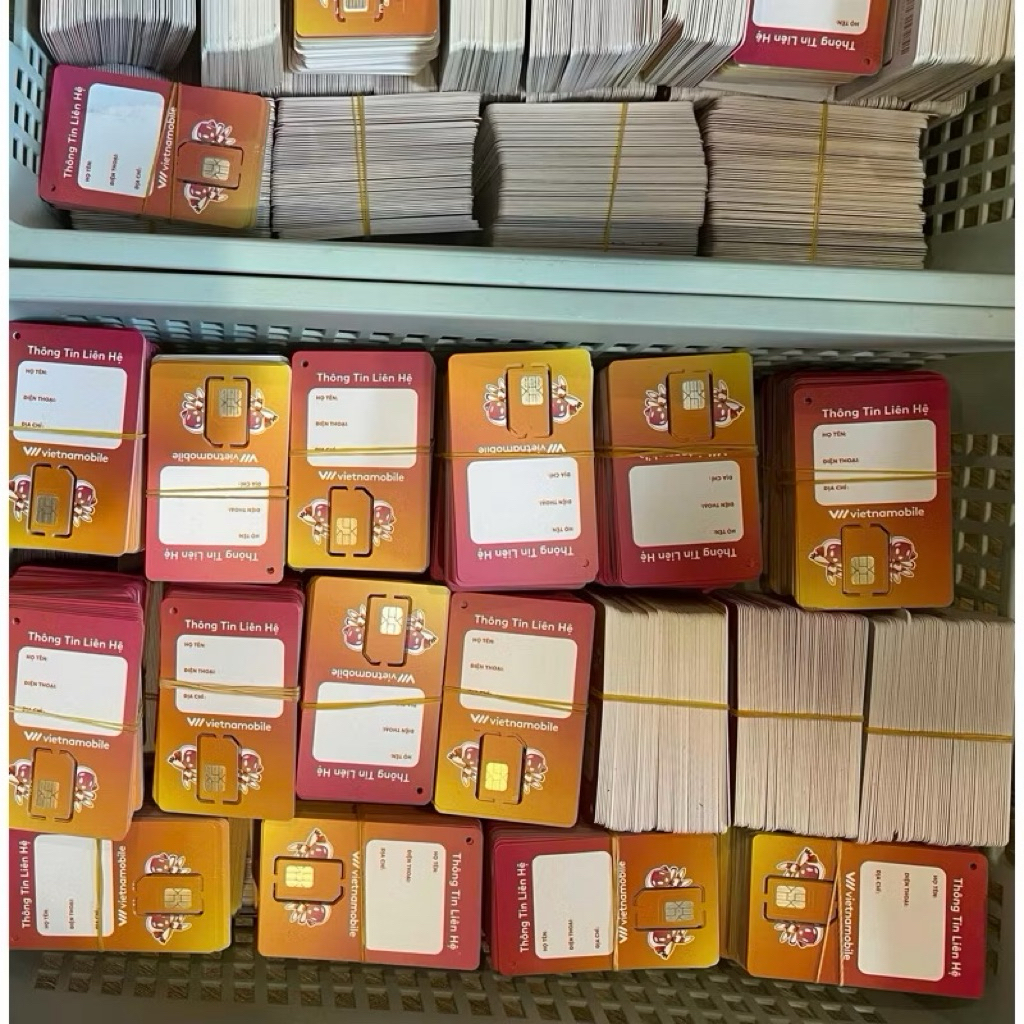 Kho Sim Vietnamobile giá rẻ , nhận OTP tạo các loại tài khoản