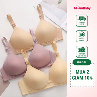  Áo lót bầu và sau sinh chống chảy xệ cho bé bú Mombaby chất su tăm mềm mịn thoáng khí 2IN1 AL80 