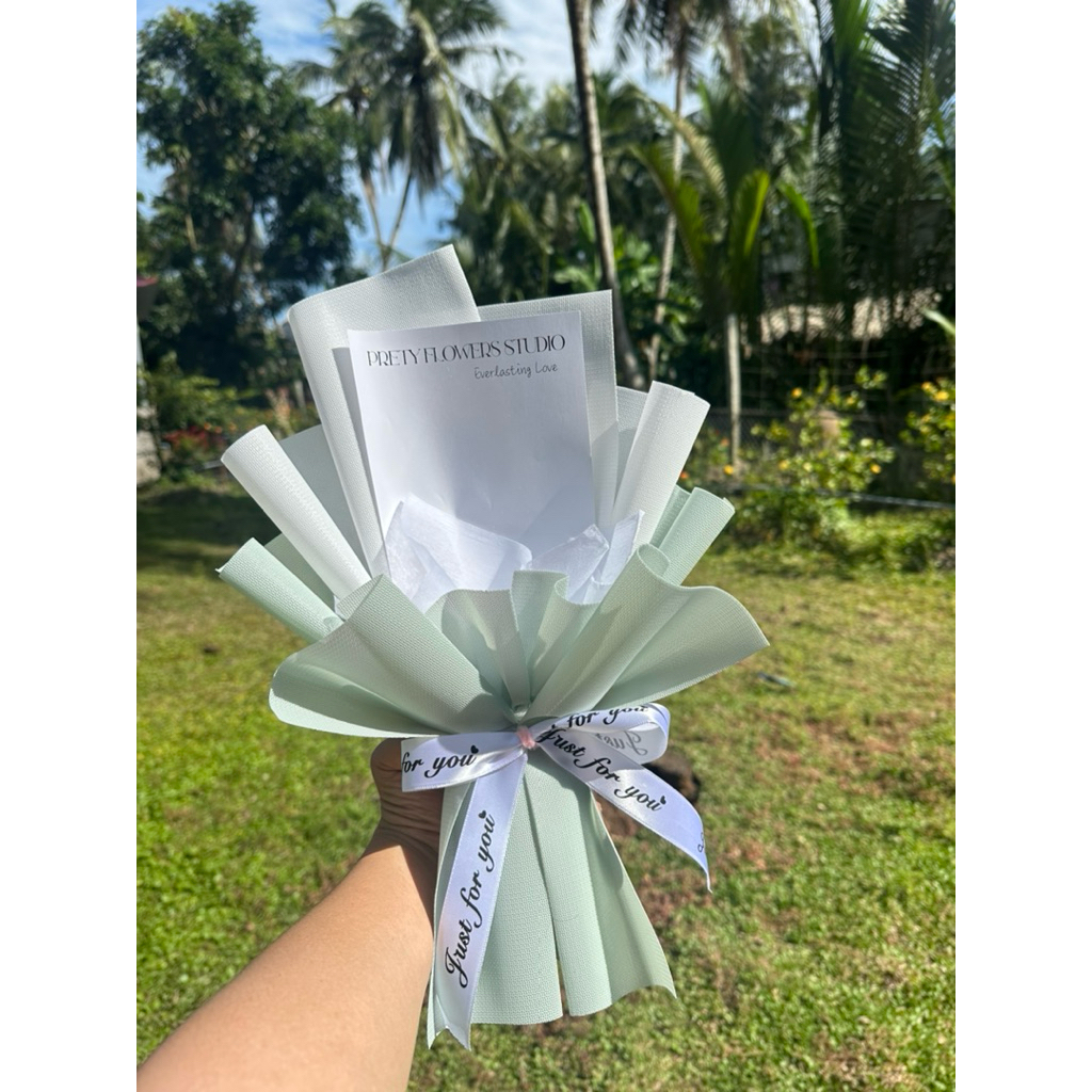 Cốt Hoa 1-3 bông sáp ( mút xốp trắng) cắm các loại hoa kẽm nhung, hoa kẹo, sáp