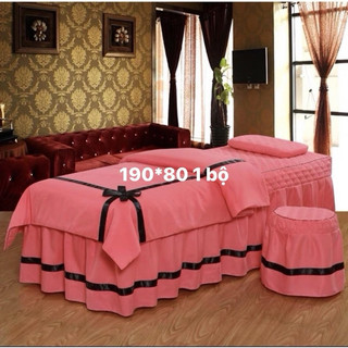 Ga bọc giường spa 4 chi tiết hàng sẵn