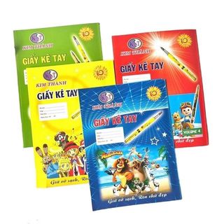 Combo 10 bìa kê tay Kim Thành / Giấy kê tay cho vở sạch chữ đẹp
